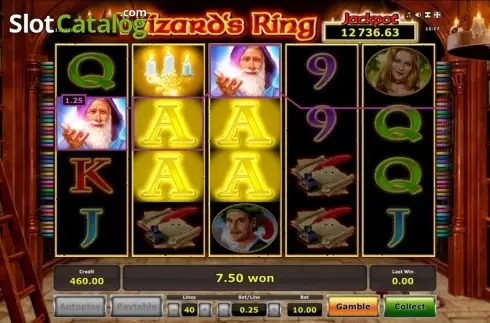 Οθόνη3. Wizard's Ring Κουλοχέρης