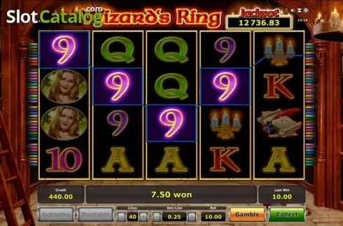 Οθόνη6. Wizard's Ring Κουλοχέρης