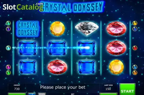 Οθόνη 1. Crystal Odyssey Κουλοχέρης