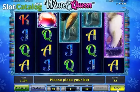 Οθόνη 2. Winter Queen Κουλοχέρης