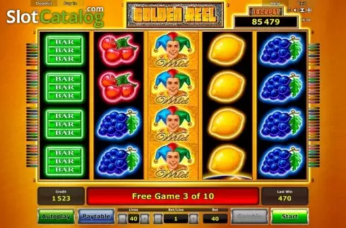 Οθόνη3. Golden Reel Κουλοχέρης