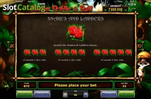 Οθόνη2. Snake Rattle & Roll Κουλοχέρης
