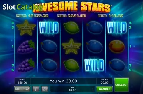 Οθόνη8. Awesome Stars Κουλοχέρης