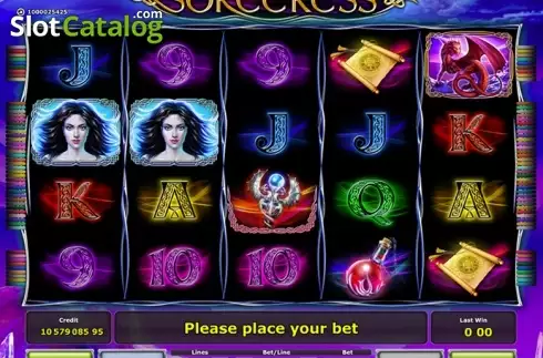 Οθόνη 1. Sorceress Κουλοχέρης