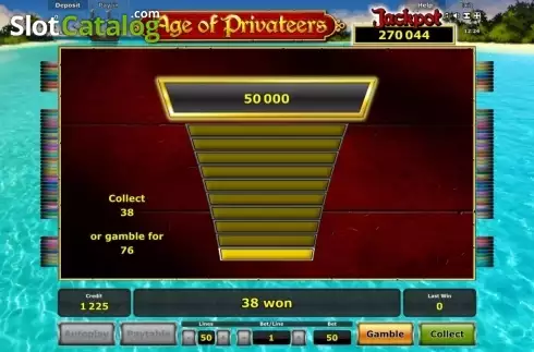 Οθόνη 2. Age of Privateers Κουλοχέρης 