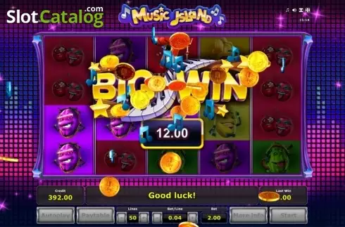 Οθόνη3. Music Island Κουλοχέρης 