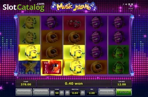 Οθόνη5. Music Island Κουλοχέρης 