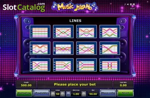 Οθόνη8. Music Island Κουλοχέρης 