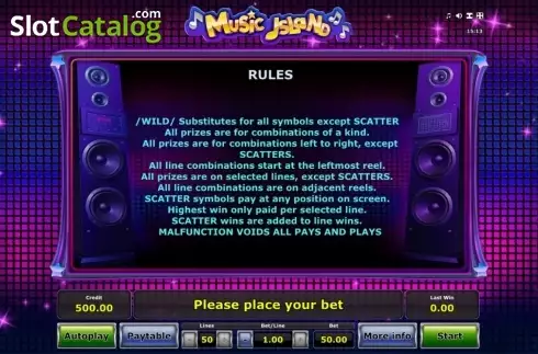 Οθόνη9. Music Island Κουλοχέρης 