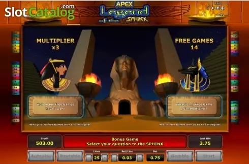Οθόνη7. Legend of the Sphinx Κουλοχέρης 