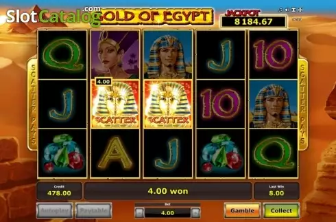 Οθόνη6. Gold of Egypt (Green Tube) Κουλοχέρης