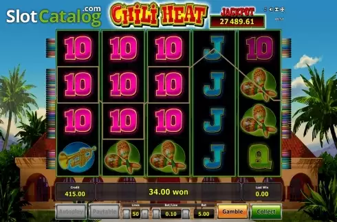 Οθόνη3. Chili Heat (Green Tube) Κουλοχέρης