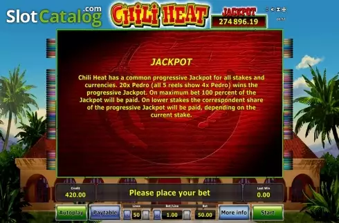 Οθόνη8. Chili Heat (Green Tube) Κουλοχέρης
