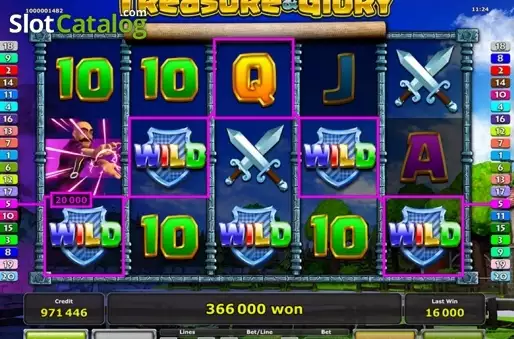 Οθόνη2. Treasure & Glory Κουλοχέρης