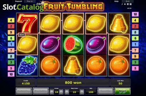Οθόνη3. Fruit Tumbling Κουλοχέρης