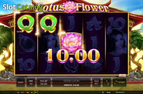 Οθόνη3. Lotus Flower Κουλοχέρης
