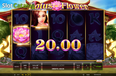Οθόνη4. Lotus Flower Κουλοχέρης