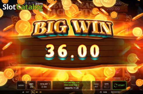 Οθόνη9. Seven Seas Jackpots Κουλοχέρης