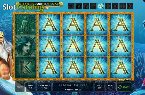 Οθόνη3. Lord of the Ocean Magic Κουλοχέρης