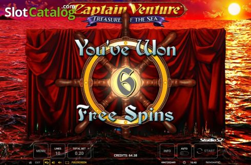 Οθόνη8. Captain Venture Treasures of the Sea Κουλοχέρης