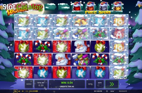 Οθόνη3. Santa’s Riches Κουλοχέρης