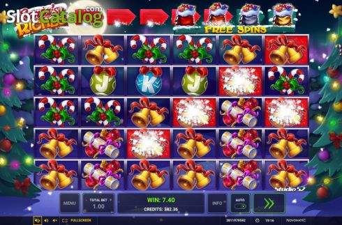 Οθόνη8. Santa’s Riches Κουλοχέρης
