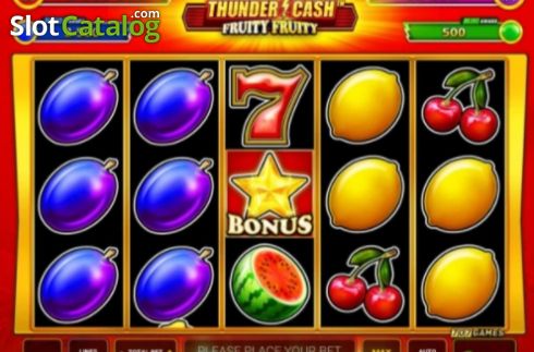 Οθόνη2. Thunder Cash Juicy Juicy Κουλοχέρης