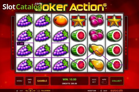 Οθόνη4. Joker Action 6 Κουλοχέρης