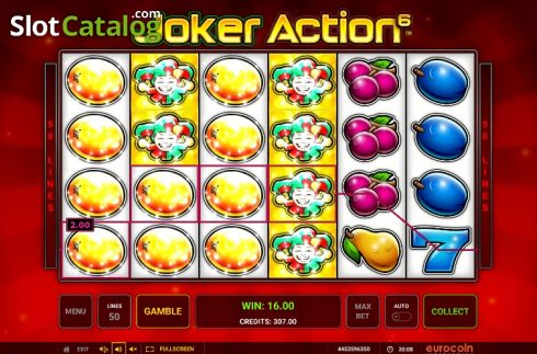 Οθόνη5. Joker Action 6 Κουλοχέρης