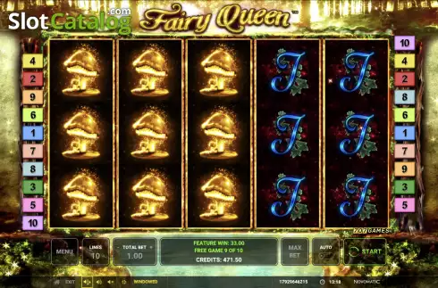 Οθόνη9. Fairy Queen Κουλοχέρης