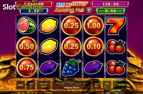 Οθόνη2. Sizzling Hot Cash Connection Κουλοχέρης 