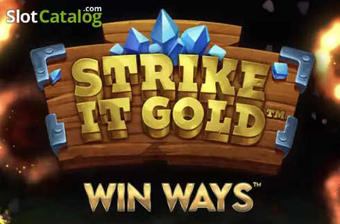 Strike it Gold Win Ways Λογότυπο