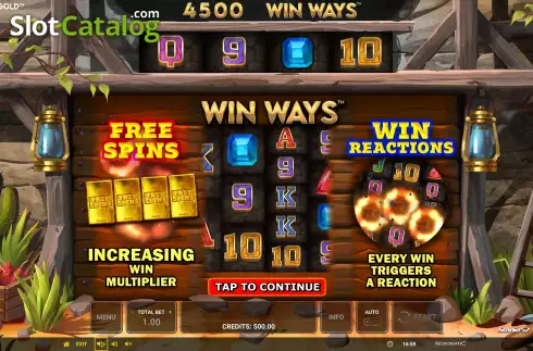 Οθόνη2. Strike it Gold Win Ways Κουλοχέρης 