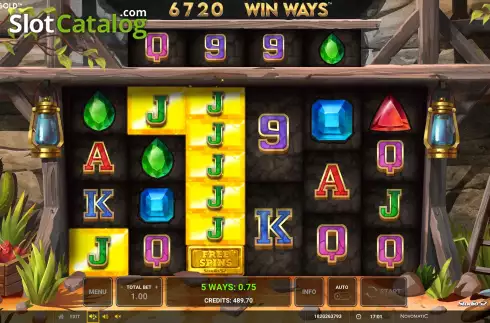 Οθόνη4. Strike it Gold Win Ways Κουλοχέρης 
