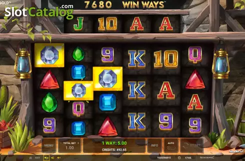 Οθόνη5. Strike it Gold Win Ways Κουλοχέρης 