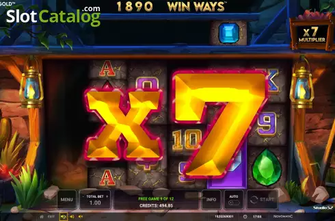 Οθόνη9. Strike it Gold Win Ways Κουλοχέρης 