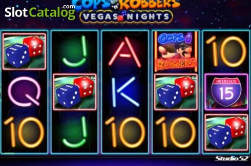 Οθόνη2. Cops n Robbers Vegas Nights Κουλοχέρης