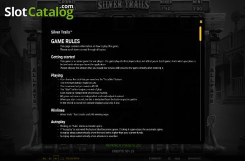 Οθόνη6. Silver Trails Κουλοχέρης