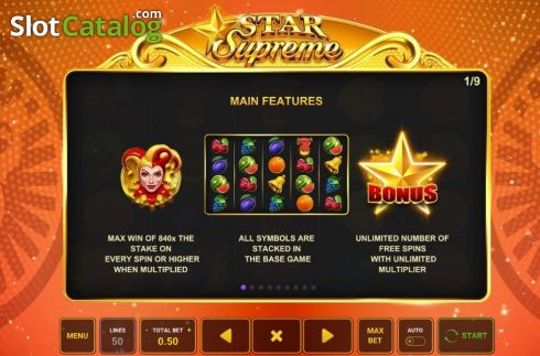 Οθόνη5. Star Supreme Κουλοχέρης
