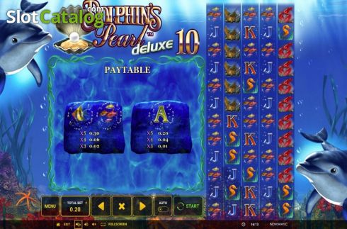 Οθόνη4. Dolphins Pearl Deluxe 10 Κουλοχέρης