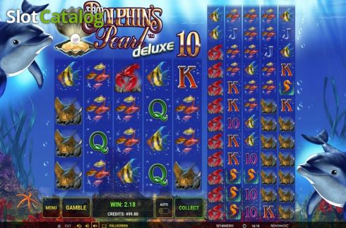 Οθόνη2. Dolphins Pearl Deluxe 10 Κουλοχέρης