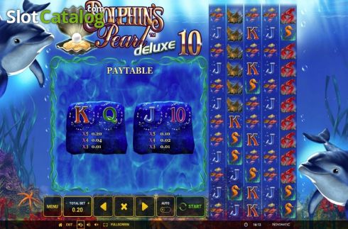 Οθόνη5. Dolphins Pearl Deluxe 10 Κουλοχέρης