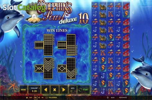 Οθόνη9. Dolphins Pearl Deluxe 10 Κουλοχέρης