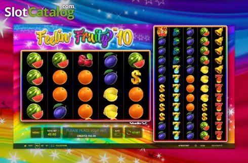 Οθόνη2. Feelin Fruity 10 Κουλοχέρης