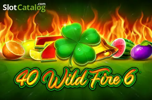 40 Wild Fire 6 Λογότυπο 40 Wild Fire 6 Λογότυπο