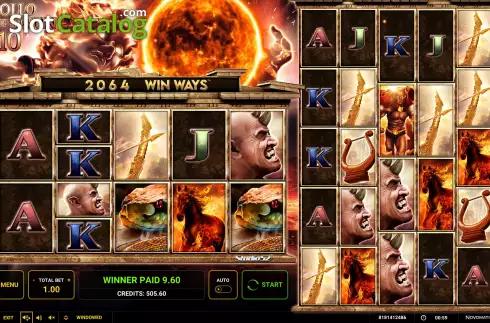 Οθόνη3. Apollo God Of The Sun 10 Win Ways Κουλοχέρης