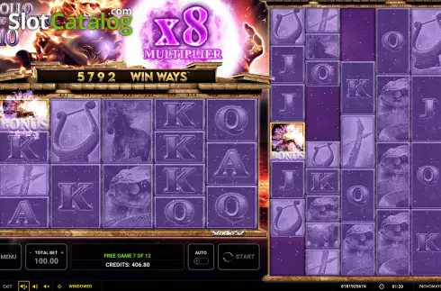Οθόνη8. Apollo God Of The Sun 10 Win Ways Κουλοχέρης