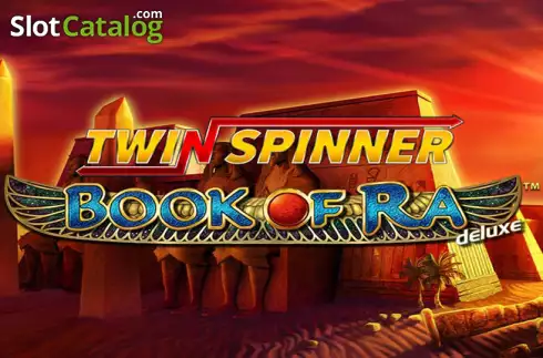 Twin Spinner Book of Ra Deluxe Λογότυπο Twin Spinner Book of Ra Deluxe Λογότυπο