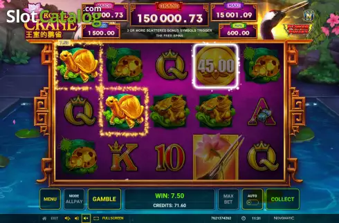 Οθόνη4. Power Prizes Royal Crane Κουλοχέρης