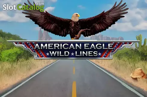 Wild Lines American Eagle Λογότυπο Wild Lines American Eagle Λογότυπο